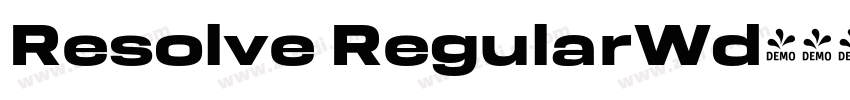 Resolve RegularWd◆字体转换 Resolve RegularWd◆字体转换